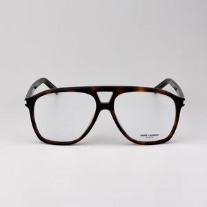 Saint Laurent Herren Brille Havana Pilot SL596 DUNE OPT 002 NEU ORIGINAL - Bild 1 von 12