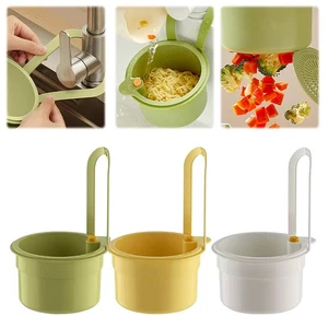 Cesta de drenaje para fregadero de cocina de drenaje rápido multifunción colador de fregadero colgante - Imagen 1 de 19