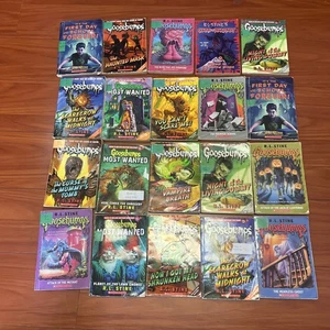 Goosebumps R.L. S Paperback Lot 20 - Picture 1 of 13