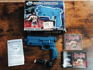 Virtua Gun & The House Of The Dead / Sega Saturn / Avec Box / Pal Eu - Picture 1 of 13