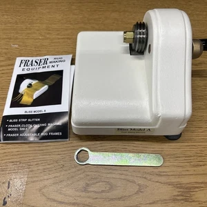 Bliss Model A Portable Wool Cloth Cutting Machine Rug Making Harry Fraser 500-1 - Picture 1 of 9