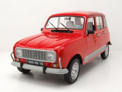 Renault 4 L Gtl Rosso Modellino Auto 1:12 Solido - Immagine 1 di 4