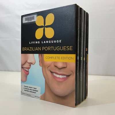 Living Language Brazilian Portuguese Complete Edition EX-LIBRARY 2013 Multimedia - Image 1 of 4