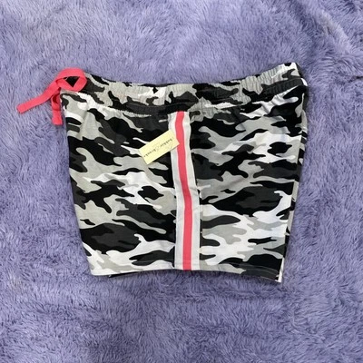 Bobbie Brooks Camo And Hot Pink Shorts  - Image 1 of 4