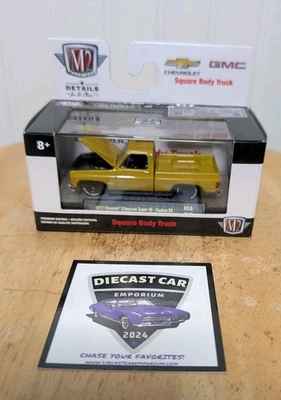 M2 Machines Square Body Truck 1973 Chevrolet Cheyenne Super 10-Custom SS R58 - Image 1 of 4