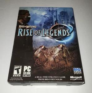 Rise of Nations Rise of Legends - 4 PC CD-ROM Software Discs Inserts Product Key - Picture 1 of 2
