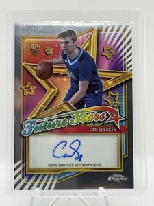 Cam Spencer 2024-25 Topps Chrome Rookie Future Stars Autograph #FSA-CS Grizzlies - Picture 1 of 2