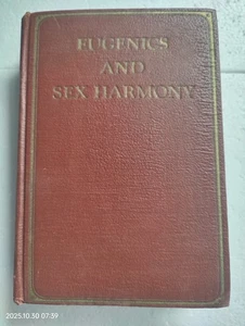 Eugenics and Sex Harmony 1933 First Edition Herman H. Rubin M.D. - Bild 1 von 13