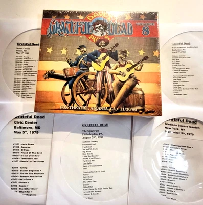 Grateful Dead Dave's Picks 8 Vol Eight Fox Theatre Atlanta GA 11/30/80 1980 3 CD - Image 1 of 4