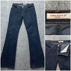 Miss Sixty Basic Italy Mid Rise Boot Cut Flare Jeans Women's Sz 31 Made in Italy