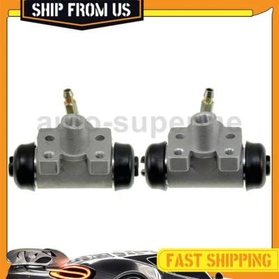 Juego de cilindros de rueda de freno de tambor trasero para Honda CRX 1,6 L 1990-1991 2x Foto 1 de 4