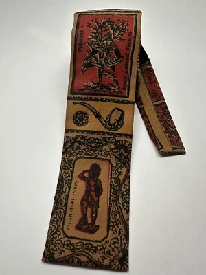 "Telas de sol gráficas de tabaco cigarro extremo cuadrado corbata de gallo vintage 53"" 2""" Foto 1 de 4