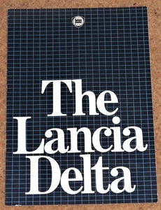 Folleto de ventas 1980-81 Lancia delta 1500 mercado del Reino Unido - Imagen 1 de 5