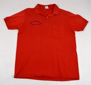 Vintage polo Shirt Casual Knits Stedman Size S/M 80s 108th Army Band European 85 - Picture 1 of 9