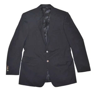 $1295 Polo Ralph Lauren Black Label Mens Blazer Sport Coat Jacket Wool Italy 42L - Picture 1 of 9