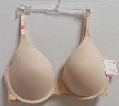 Nuevo con etiquetas Sujetador Camiseta Convertible Junior's SO Soft Lift ZG61B200Z Talla 38DD Bronceado Buff Foto 1 de 3
