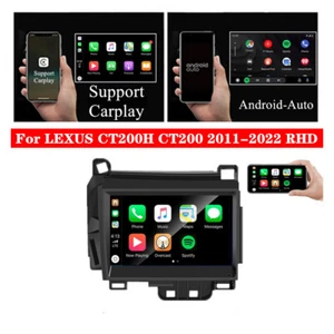 7" Android 12 Stereo Radio GPS Navigation 2+32G For Lexus CT200H CT200 2011-2022 - Picture 1 of 24