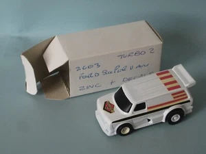 Matchbox Ford Supervan White Turbo Two Metal Pre-production Pre-Pro 75mm Transit - Picture 1 of 3