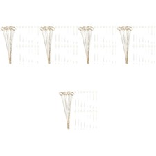  200 Pcs Flower Place Card Holder Acrylic Table Numbers Bouquet Bracket