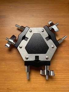 Drum Mount 3 Way Adapter Drum Cymbal Universal NEW - Picture 1 of 12