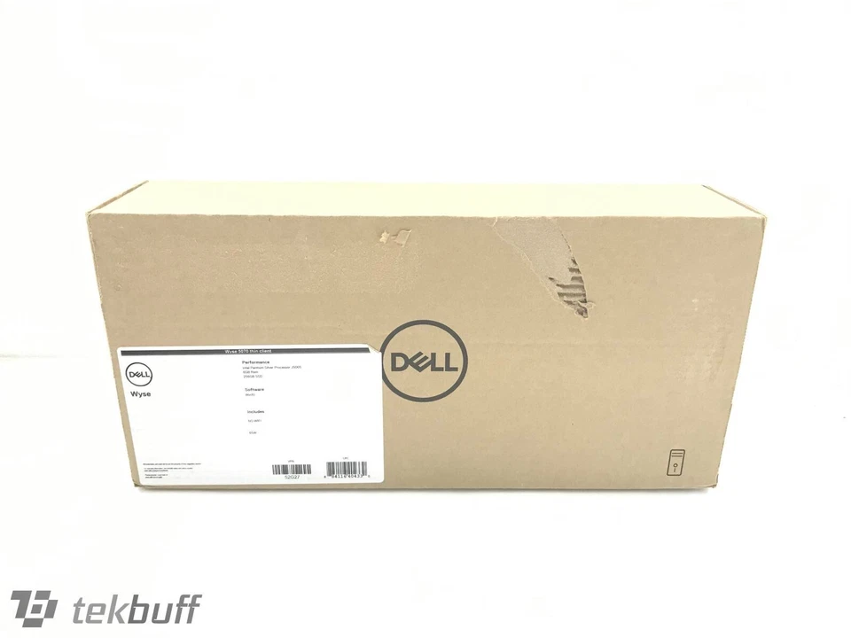Dell Wyse 5070 DTS Silver J5005 1.5GHz 8GB 256GB SSD Win 10 IoT - (52G27) - Image 1 of 3