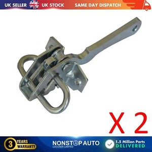 2X Front Door Hinge Stop Check Strap Limitery Right Left Fits PEUGEOT Boxer Mk2 - Afbeelding 1 van 7