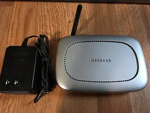 NETGEAR 54 MBPS WIRELESS ROUTER WGR614 V4 - 4 Port - Includes Power Chord - Picture 1 of 1