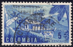 1950 Colombia SC# 591 - Ministry of Foreign Affairs - Used - Picture 1 of 2