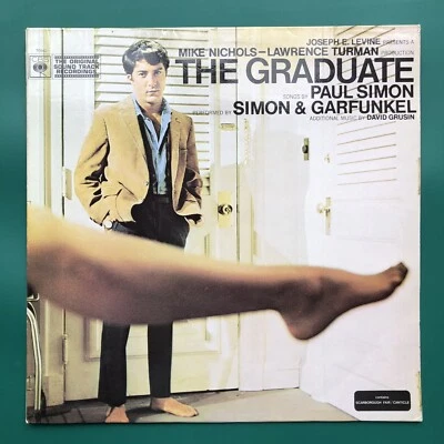 Simon & Garfunkel THE GRADUATE Film Soundtrack OST LP Dave Grusin Dustin Hoffman - Image 1 of 4