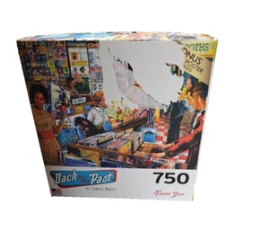 Back To The Past Record Store 750 Pc Jigsaw Puzzle-DAMAGED BOX - Picture 1 of 2
