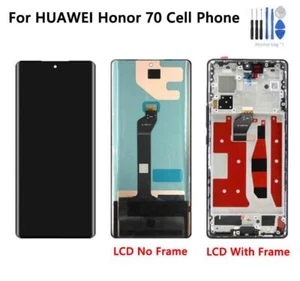 For HUAWEI Honor 70 Phone LCD Touch Screen Digitizer w/ Frame Repair Parts+Tools - Bild 1 von 6