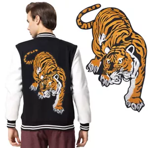 Jacke Jeans Big Tiger bestickt Applikation Nähen Aufbügeln Tuch Patch Abzeichen Dekor - Bild 1 von 1