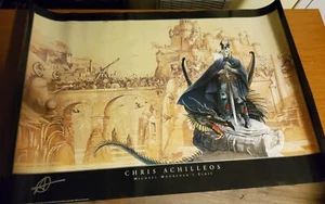 Chris Achilleos Michael Moorcocks Elric Poster 36x24" VIntage 1995 Wizard - Picture 1 of 5