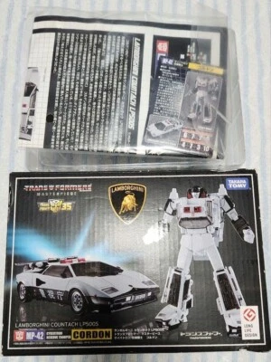 Transformers Masterpiece Cordon MP-42 Lamborghini Countach LP500S Police car Toy - Image 1 of 3