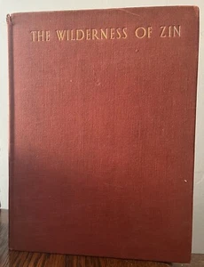 The Wilderness of Zin | C Leonard Woolley & T.E Lawrence | Scribners 1936 VG - Picture 1 of 8