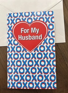 Birthday For My Husband XOXO Love Of My Life 5”x7.75" Stockwell Greeting Card - Picture 1 of 12