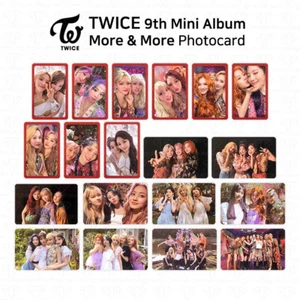 TWICE 9th Mini Album More And More Official Photocard Unit And Group K-POP KPOP - Picture 1 of 50