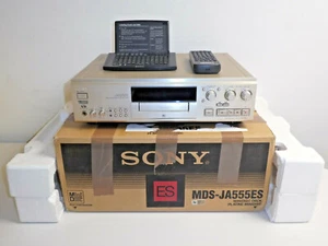 Sony MDS-JA555ES High-End MiniDisc Recorder OVP w.NEU, 2x FB, 2 Jahre Garantie - Bild 1 von 10