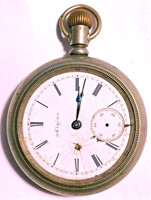 elgin silveroid pocket watch