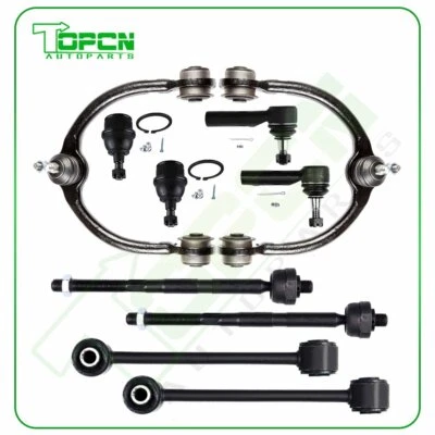 10pcs Front Suspension Kit Ball Joints For 2005-10 Jeep Commander Grand Cherokee Foto 1 de 4