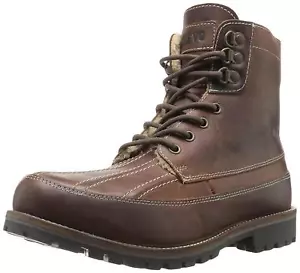 CREVO ELAN POLO FAIRBY SHERPA GEFÜTTERTE BRAUNE LEDER ENTENSTIEFEL Ralph Lauren - Bild 1 von 8