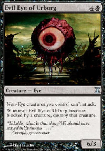 EVIL EYE OF URBORG X4 4 4X Time Spiral MTG Magic the Gathering Cards DJMagic - Image 1 of 1