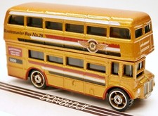 Matchbox (moden era) London Double Decker Bus Gold 5,000th 1/64 Scale