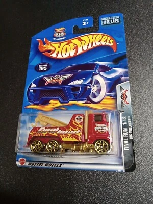 Hot Wheels Final Run 1/12 Rig Wrecker Red 2002 - Image 1 of 3