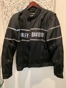 Harley-Davidson Men's XL Mesh Motorcycle Riding Jacket Large Tall 98248-09VT - Bild 1 von 9