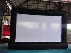 5*3m Giant Inflatable Movie Screen Outdoor Inflatable Screen With Blower 110/220