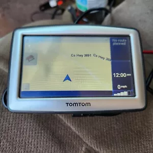 TOM TOM XL GPS N14644 w/Power Supply Used **TESTED** - Picture 1 of 8