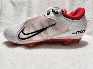 Nike Hyperdiamond 4 Elite White/Red Softball Cleats Women's Size 7.5 CZ5917-105 - Picture 1 of 4