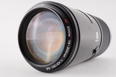 Exc＋5 Minolta AF Macro Zoom 75-300mm f/4.5-5.6 Lens Sony A Mount From Japan - Image 1 of 4