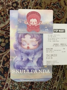Pop Mart Skullpanda L'impressionnisme Series Plush Doll Blossom Popmart - Foto 1 di 7